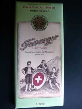 Chocolat Noir Héritage Favarger