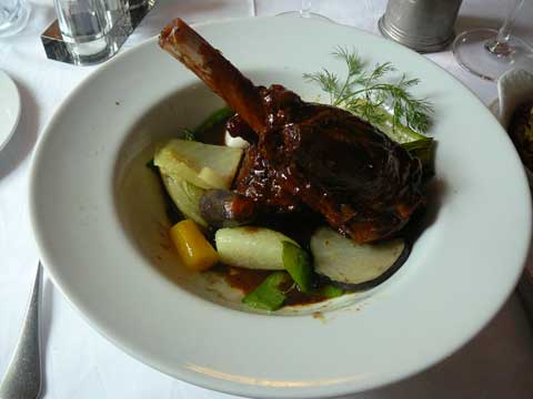 Souris d'agneau cuite à l'ancienne