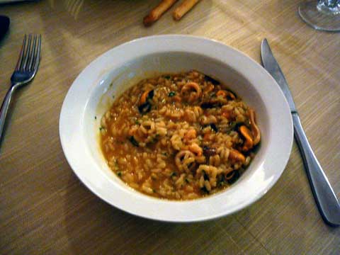 Risotto aux fruits de mer