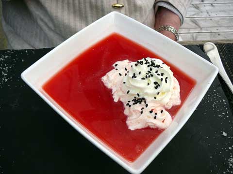 Relais du Vuargny - Soupe de pastèque
