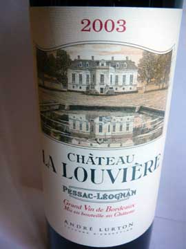 Château La Louvière 2003