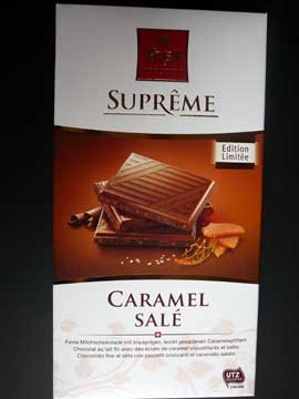 Chocolat Frey Caramel Salé