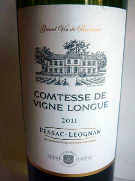 Comtesse de Vigne Longue 2011