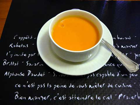 Soupe de courge