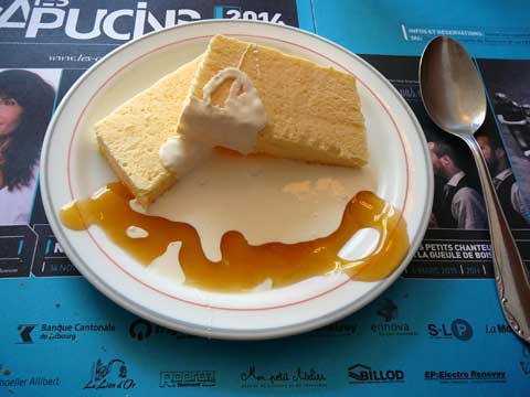 Parfait glacé à la fée verte