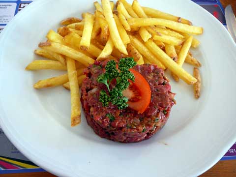Tartare de boeuf
