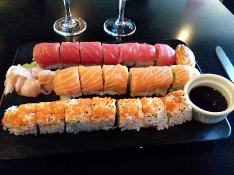 Assortiment de sushis
