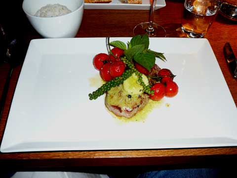 Boeuf au beurre wasabi