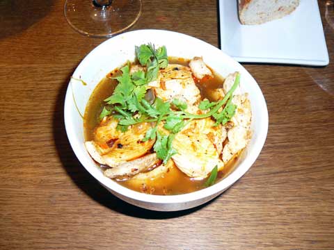 Potage Tom Yum au poulet