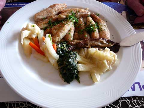 Filets de perches meunière