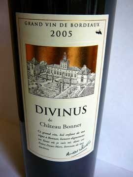 Divinus de Château Bonnet 2005