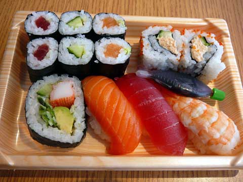Mélange de sushis