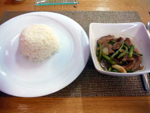 Canard sauté au basilic