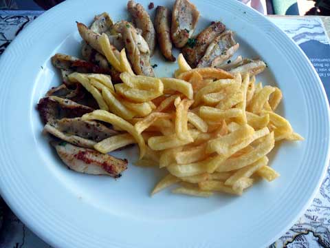 Filets de perche meunière