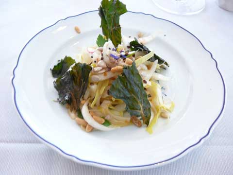 Salade d'endives à l'huile de noix