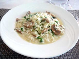 Risotto aux champignons