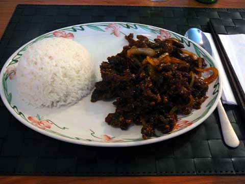 Boeuf croustillant