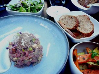 Tartare de boeuf à la truffe noire d'hiver