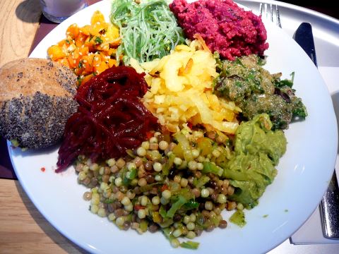 Le restaurant Tibits à Lucerne