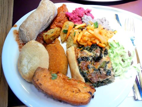 Le restaurant Tibits à Lucerne