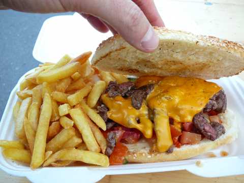 Food Truck Burger Popers