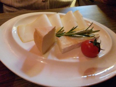 Assiette de fromages