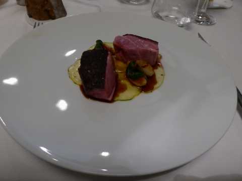Le canard challandais de la famille Burgaud, patissons biologiques et figues
