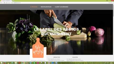 Un label "Fait Maison" pour les restaurants romands