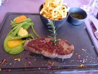 Entrecôte de bœuf, sauce chimichuri