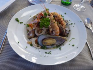 Spaghetti aux fruits de mer