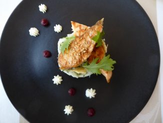 Salade saumon grillé et céleri