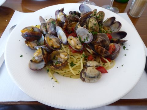 Spaghetti alle vongole veraci