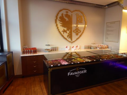 Bar à Chocolat de Favarger à Genève