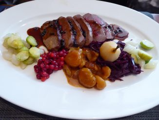 Entrecôte de sanglier au poivre