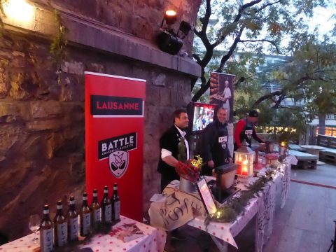 Chasselas et fromage à raclette de Lausanne