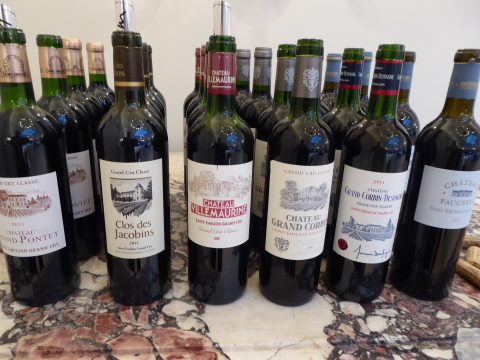 Dégustation Saint-Emilion Grand Crus Classés Vinum 2019 Genève