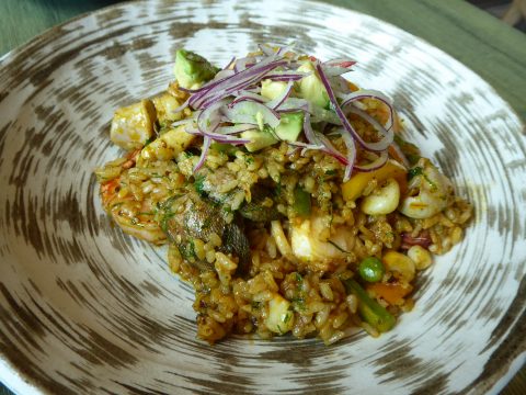 Arroz con mariscos