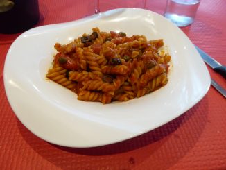 Fusilli puttanesca