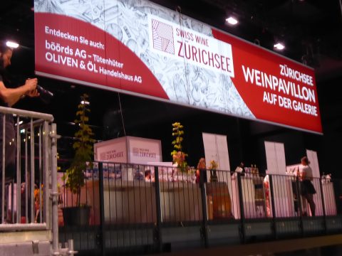 Dégustation AOC Zurichsee à Gourmesse Zurich 2019