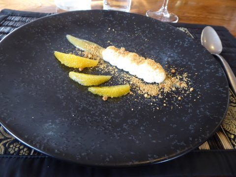 Crème montée à l’orange