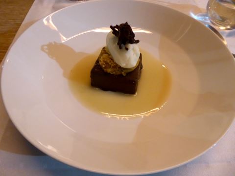 Chocolat Felchlin, sorbet poire