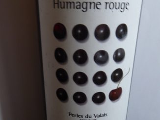 Humagne Rouge 2012, Maison Gilliard