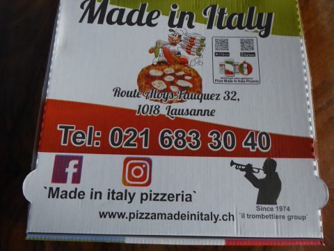 Restaurant Pizzeria Made in Italy, Lausanne
