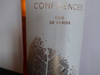Confidences Oeil de Perdrix 2019, La Cave de Genève