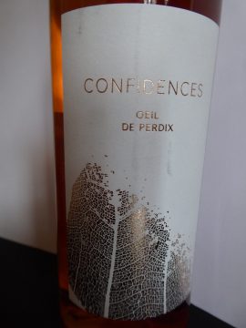 Confidences Oeil de Perdrix 2019, La Cave de Genève
