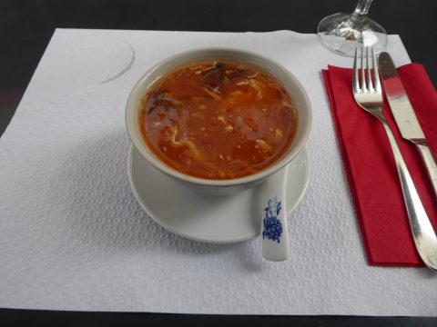 Restaurant Tang Roulou, Lausanne : Soupe aigre-piquante