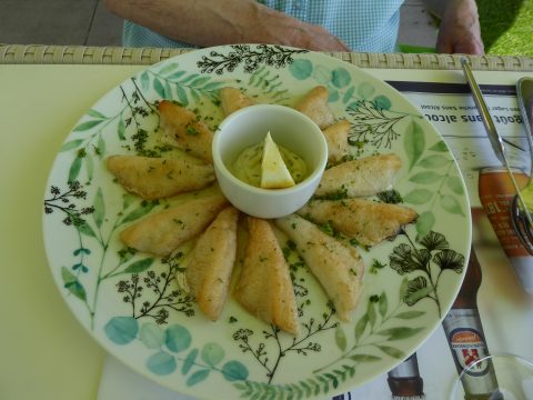 Filet de perches meunière,