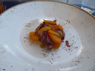 Pastrami aux abricots et graines de moutardes