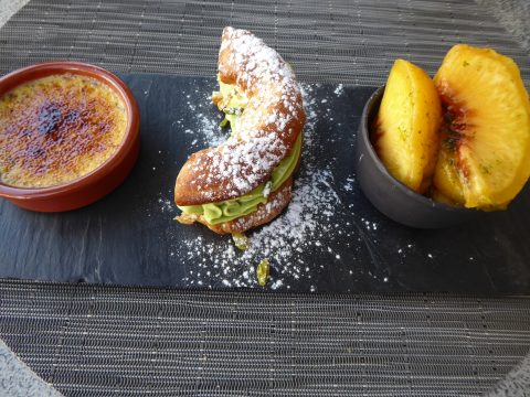 Restaurant 2 Potes O Feu, Chêne-Bourg : Café gourmand