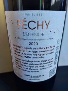 Féchy Légende 2020, Domaine Kursner